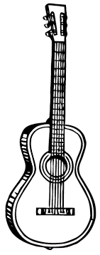 Guitar Emphemeraphilia Png 279 709 Free Vector Art Vector Art Music Clipart