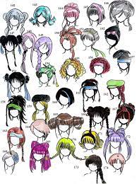 Cute Hairstyles Anime Eccentric And Cute Updos Page 2 Animehairstyles Animegirlhairstyles Animemalehairstyles Animehairs Drawings Manga Drawing Sketches