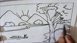 One of my favorite things about colored pencils is their versatility. Easy Draw Sunrise With Sketch Pen Sunrise Scenery Drawing Flower Drawing Images Sketch Pen Scenery Drawing