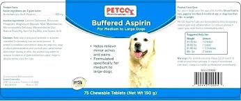 Baby Aspirin For Dogs Dosage Chart Dwellco Me