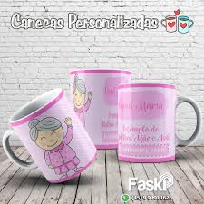 Somos mais que avó e neta! Exemplo De Mulher Mae E Avo Caneca Personalizada Dia Dos Avos Faski