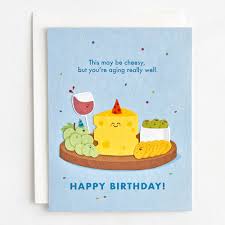 This is a cute matchbox birthday ideas for your little boys. This May Be Cheesy Birthday Card Paper Source