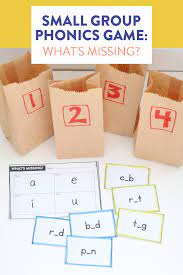 Small Group Phonics Warm Up What S Missing Susan Jones Phonics Games Phonics Small Groups