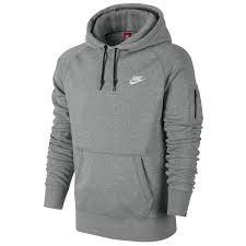 Black And Grey Nike Jacket Fleece Pullover Nike Aw77 Fleece Herren Hoodie Sweatshirt Hoody Nike Hoodies For Men Hoodies Men Sweatshirts Hoodie