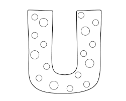 Free Letter U Coloring Pages Prints Letteren