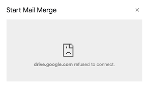 269 × 240 pixels | 538 × 480 pixels | 672 × 600 pixels | 860 × 768 pixels | 1,147 × 1,024 pixels | 2,295 × 2,048 pixels. Error Google Drive Refused To Connect Documentation Yet Another Mail Merge Support