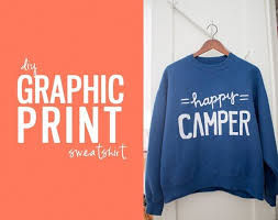 Find how to make your own graphic tees here He And I Lifestyle Blog Diy Graphic Print Sweatshirts Diy Sweatshirt Graphic Print Sweatshirt Printed Sweatshirts