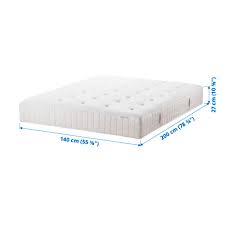 Heute gekauft, passt aber nicht ins neue bett. Hyllestad Taschenfederkernmatratze Mittelfest Weiss 140x200 Cm Ikea Deutschland