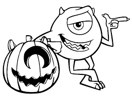 When the online coloring page has loaded, select a color and start clicking on the picture to color it in. Free Printable Halloween Coloring Pages For Kids