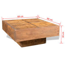 Wood coffee tables to infuse your home with style and warmth. Solid Mango Wood Coffee Table Nightstand Side End Cabinet Nest Table Antique Ebay