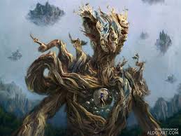 Wood Golem By Aldok Conceptual Artwork Art Concept Art