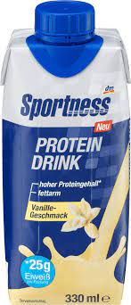 Sportness Protein Drink Vanille Geschmack Trinkfertig 330 Ml Dauerhaft Gunstig Online Kaufen Dm De