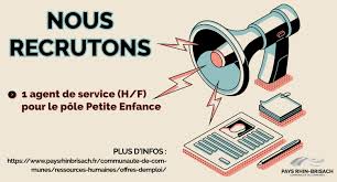 .dans le secteur des crèches privées avec plus de. Pays Rhin Brisach On Twitter Offre D Emploi La Communaute De Communes Recrute Un Agent De Service H F Pour Son Pole Petite Enfance Plus D Infos Et Offre D Emploi Detaillee Https T Co Xw23tgcin4 Https T Co 2thztpk04f