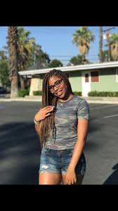 Black Box Braids With Color Box Braids Honey Brown Box Braids Black Girl Color 27 Color 30 Mic Long Box Braids Brown Box Braids Long Box Braids Box Braids Hairstyles