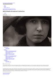 WFCR Radio Collection Finding Aid : Special Collections and University  Archives, University of Massachusetts Amherst Libraries