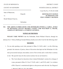 Nelson, argued that his client was using reasonable and authorized force when he knelt on floyd's neck for nearly nine minutes during an arrest may 25 and that the. Lou Raguse On Twitter Breaking Derek Chauvin S Attorney Eric Nelson Just Filed A Motion Asking For A New Trial On Multiple Grounds Including Jury Misconduct Kare11 Https T Co Zp6ak4uwgk