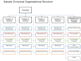 Divisional Organizational Structure Lot Of Other Helpful