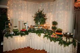 Greenery Adds So Much To Any Display Buffet Table Wedding Receptions Buffet Wedding Reception Wedding Buffet Table