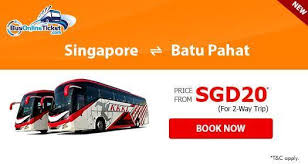 Kkkl Express Bus From Singapore To Batu Pahat Busonlineticket Com