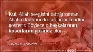 Rabia El Adeviyye Hazretlerinin Hikmetli Sozleri Allah Tintin Elsa