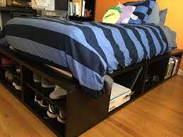 Ikea Hack Twin Xl Bed With Storage Food In The Kitchen Twin Xl Bedding Ikea Twin Bed Luxury Bedding Master Bedroom