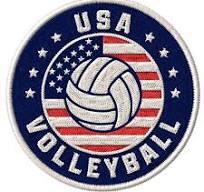 Amazon.com: USA Volleyball Patch for Clothes Patriotic Flag ...