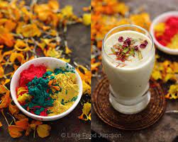 Holi Little Food Junction Aromatic Lassi Thandai Recipes Food Recipes