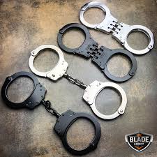 They lock and double lock like regular handcuffs using a standard handcuff key. Usa Seller Usa Stock 4 Choices Special Force Hinge Handcuffs Metal Double Lock Tactical Hand Cuffs W Keys Real Edc Tool Wish