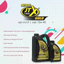 Видео minyak hitam jtx1000 канала hirashi. 100 Original Minyak Hitam Jtx 1000 Motor Car Oil Red Gold Shopee Malaysia