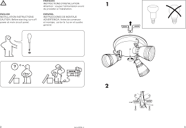• a third lighting row above the system has been added. Ikea Kramare Triple Ceiling Light Assembly Instruction
