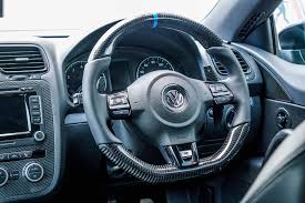 Vw Scirocco R Custom Steering Wheel For Pullz7 Full Reshape Carbon Fibre Nappa Leather And Ring Volkswagen Polo Volkswagen Polo Gti Volkswagen Scirocco