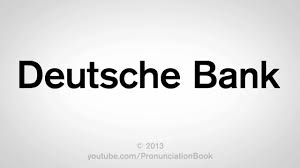 We've been connecting worlds ever since. How To Pronounce Deutsche Bank Youtube
