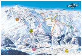 Best ski hotels in solden, austria. Large Piste Map Of Solden Ski Resort 2000 Tyrol Austria Europe Mapsland Maps Of The World