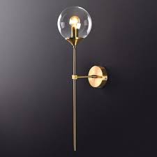 Switching a home or business to led lights substantially reduces. Modern Glass Ball Wall Sconce Light Led