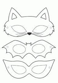 Kedi Maskesi Kalibi Okuloncesitr Preschool Kindergarten Cadilar Bayrami Elisleri Maskeler Boyama Sayfalari