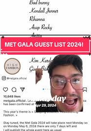 Met Gala 2024 Guest List Theo James