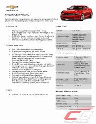 Camaro chevrolet cars trucks suvs crossovers and vans. 2019 Chevrolet Camaro Gets Turbo Power More Safety Tech Than Ford Mustang W Specs Carguide Ph Philippine Car News Car Reviews Car Prices