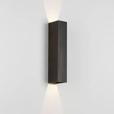 astro kinzo up down wall light bronze wall lights up down wall light wall lighting design