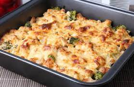 Stir in the italian seasoning, corn, broccoli, cream cheese, and yogurt. Healthy Chicken Vegetable Casserole Recipe