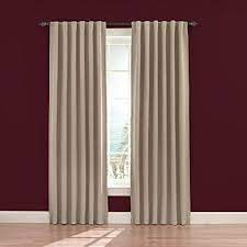 Amazon Com Eclipse Fresno 52 By 84 Inch Blackout Window Curtain Wheat Window Treatment Curtains Panel Curtains Curtains Eclipse Curtains