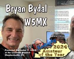 Congratulations to W5MX for Kentucky Amateur of the Year
