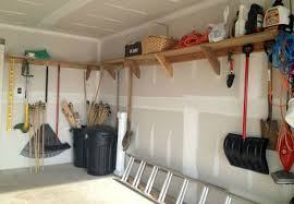 How to make a downspout storage rack. Diy Garage Shelves 5 Ways To Build Yours Bob Vila