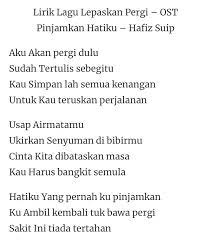 Music composed by nurzaidi abdul rahman and the lyrics penned by himself. Hashtag Pinjamkanhatiku Auf Twitter