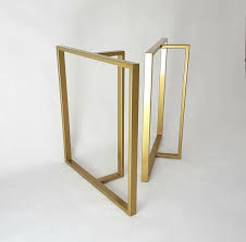 Steel Dining Table Hairpin Legs Metal Desk Legs 28x23 For Industrial Kitchen Table Steel Dining Table Dining Table Legs Kitchen Table Legs