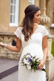 Elegantes umstandskleid auch als hochzeitskleid geeignet. Umstands Brautkleid Vanessa Https Www Tiffanyrose Com De Umstandsmode Artikel Van Brautkleid Schwanger Kleid Standesamt Braut Brautkleid Schwanger Standesamt