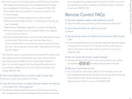 5000c Universal Remote Control User Manual Sleep Number
