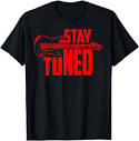 Amazon.com: Stay Tuned Cute Electric Guitar Players Funny ...