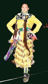Quinne Goodwin Chaffe Dancing Old Style Jingle Dress Native American Dance Native American Women Native American Girls