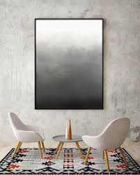 Black And White Ombre Abstract Black White Grey Ombre Painting Living Room Art Bedroom Art Dining Room Painting Ombre Black White Modern Ombre Black White Ombre Living Room Art Distressed Furniture Painting Ombre Wall