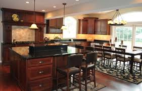 Cherry Cabinets With Black Granite Idea For Backsplash Cute Decor Cherry Cabinets Kitchen Rustic Kitchen Cabinets Black Granite Countertops